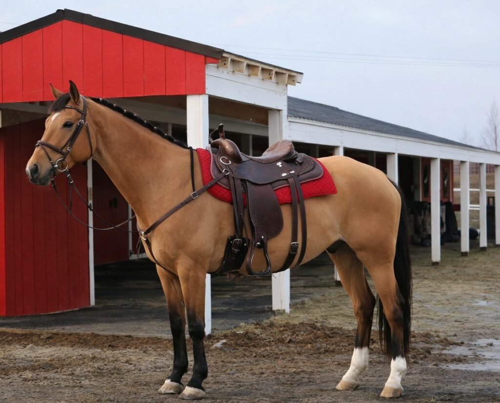 Carmallie 8 stall barn